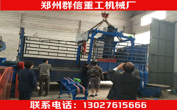 碼坯機發貨現場